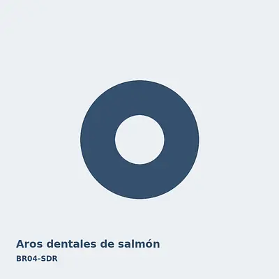 Salmon Dental Rings